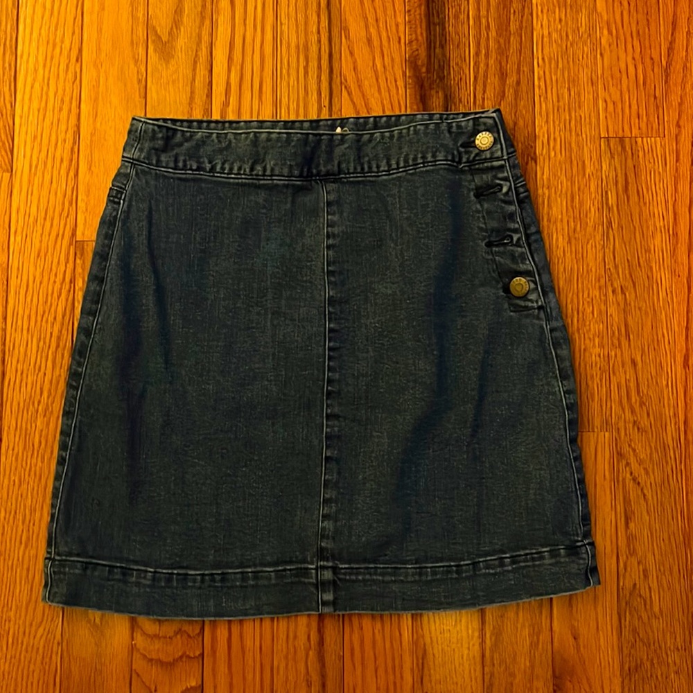 Denim Shirt with side buttons